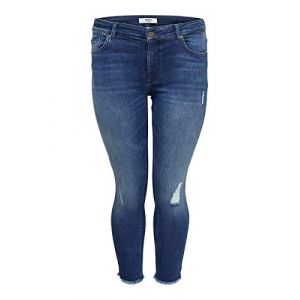 Only Jeans Willy Regular Skinny Ankle 44 Medium Blue Denim