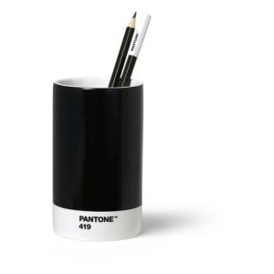 Pantone Pot à crayons en porcelaine noire