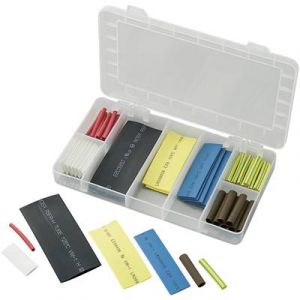 Image de Tru Components Assortiment de gaines thermorétractables 2:1 1565052 63 pièces