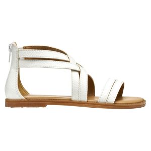 Geox J Sandal Karly Girl, White F, 30 EU
