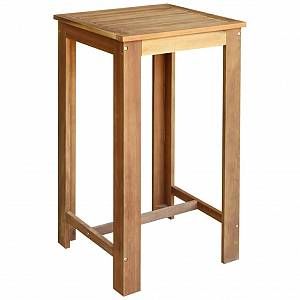 Image de VidaXL Table de bar Bois d'acacia solide 60 x 60 x 105 cm