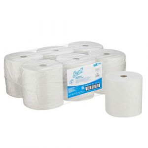 Image de Scott FP - Rouleau de serviettes ESSENTIAL / blanc (Par 6)