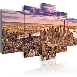 Image de Artgeist Tableau - Sleeplessness in New York 200x100