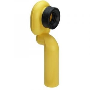 Viega Siphon d'urinoir vertical, plastique/blanc
