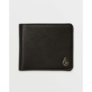Volcom Portefeuille Slim Stone Small - BLACK - Taille O/S