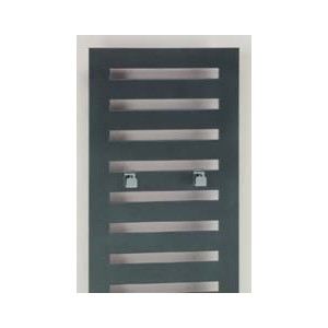 Acova 480438 - Lot de 2 patères chromée pour radiateur