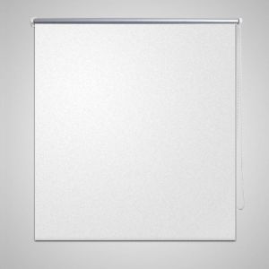 Store enrouleur blanc occultant 100 x 175 cm fenêtre rideau pare vue volet roulant 4102009