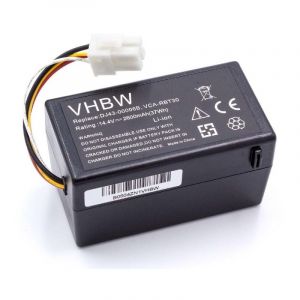 Vhbw Batterie compatible avec Samsung Navibot Pop-Out SR10F71UB, Pop-Out VR10F71UCBC robot électroménager (2600mAh, 14,4V, Li-ion)