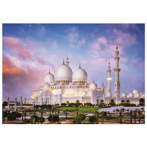 Image de Educa Sheikh Zayed Grand Mosquée | Puzzle de 1000 pièces. Mesure approximative Une Fois monté: 68 x 48 cm. Comprend Fix Puzzle Tail pour l'accrocher Une Fois l'assemblage terminé. +14 Ans (19644)