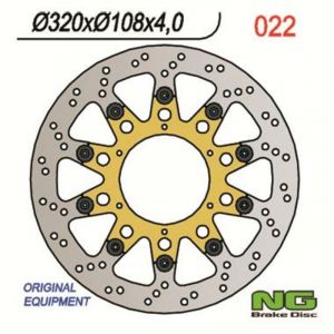 net generation Disque de frein moto fixe Brake Disc DIS022