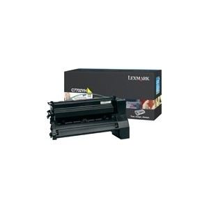 Image de Lexmark C7702YH - Toner jaune 10000 pages