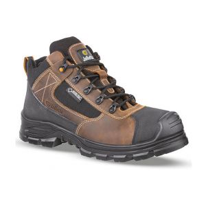 Jallatte Chaussure de sécurité montante JALTEX SAS S3 CI WR SRC - taille: 42 - Marron / Noir