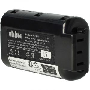 Vhbw 1x Batterie compatible avec Paslode IM65A, IM65A F16, IM90Xi, imct, IM65 outil électrique, cloueur pneumatique (2000 mAh, Li-ion, 7,4 v)