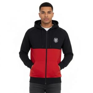 Stade toulousain M - Sweat Zipp&eacute; Toulouse - Collection Officielle - Rugby