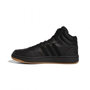 Image de Adidas Homme Hoops 3.0 Mid Classic Vintage Shoes, Noir Core Black Core Black FTWR White, 47 2/3 EU