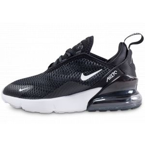 Image de Nike Air Max 270 (PS), Chaussures de Running Compétition garçon, Noir (Black/White/Anthracite 001), 31.5 EU