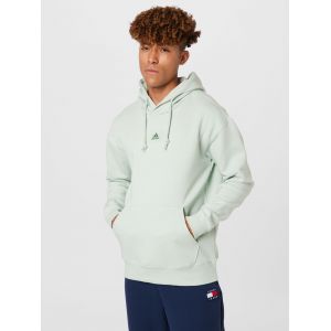 Adidas Sweat-shirt à capuche en molleton de coton à emmanchures tombantes Essentials FeelVivid Vert, pointure Medium - Vert - Taille Medium