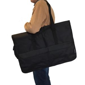 Sac de transport en nylon 45x65 cm - Noir