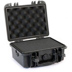 wiltec Mallette de transport universelle robuste – 21,9 x 18,5 x 10,4 cm – en PP/Fibre de verre – avec Mousse cube personnalisable – Valise de