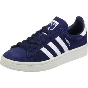 Adidas Campus, Baskets Basses Mixte Enfant, Bleu (Dark Blue/Footwear White/Footwear White), 37 1/3 EU