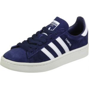 Image de Adidas Campus, Baskets Basses Mixte Enfant, Bleu (Dark Blue/Footwear White/Footwear White), 37 1/3 EU