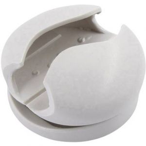 Tru Components Support de câble pour plage de Ø: 8 mm (max) 93013c1205 blanc 5 pc(s)