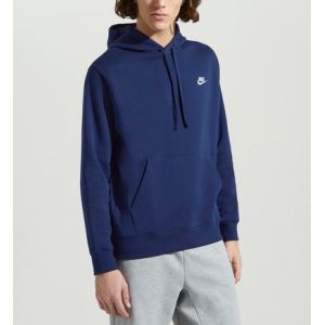 Nike Hoody droit signature coton Bleu - Couleur Bleu - Taille M