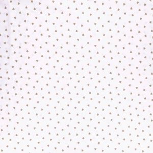 Tissu coton petits coeurs vendu par 50 cm(...) - coeursgalet