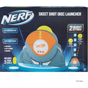 Jazwares Nerf-Elite Skeet Shooter, 888 NER0289, Rouge