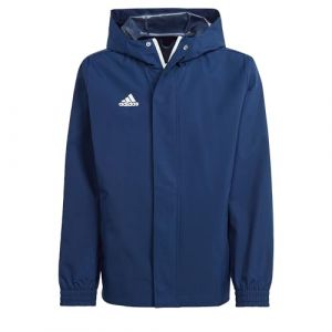 Adidas Mixte enfant Entrada 22 All-weather Jacket, Team Navy Blue 2, 9-10 ans EU