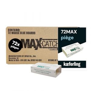 Catchmaster 72MAX Pi&egrave;ge Souris - 72 Plaques Collantes Grande Taille