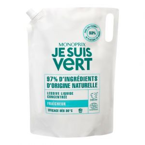 Monoprix je suis vert Lessive Liquide fraicheur Je Suis Vert