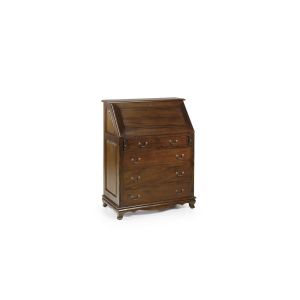 Décoration d'Autrefois Commode 8 Tiroirs Bois Bronze Marron 90x48x113cm