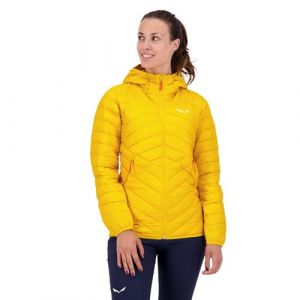 Salewa Doudoune a capuche femme brenta jaune