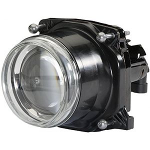 Hella 1BL 009 999-001 DE/Halogen-Hauptscheinwerfer - 90mm Performance - 12V - rund - Einbau - gehärtete Streuscheibe - links/rechts