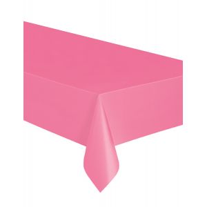 Unique Industries Inc Nappe rectangulaire en plastique rose 137 x 274 cm