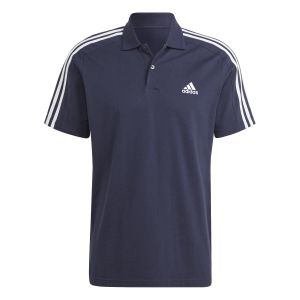 Adidas Polo Coton Piqu&eacute; Bleu Marine