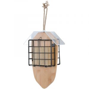 Zolux Support pour 2 pains de graisse Bamboo pour oiseaux