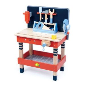 Jouet en bois Grand établi et outils Tender Leaf Toys -