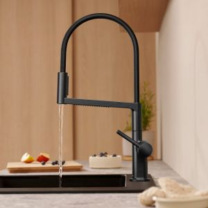 Hansgrohe Talis Select M54 Mitigeur de cuisine pivotant avec douchette extractible, 72861340,