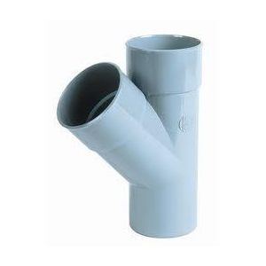 Nicoll BX144 - Culotte 45&deg; femelle femelle simple Diam 125