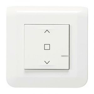 Image de Legrand Interrupteur filaire connecté pour volet roulant Mosaic with Netatmo - Blanc