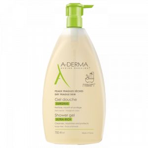 A-Derma Gel douche surgras au lait d'avoine - 750 ml