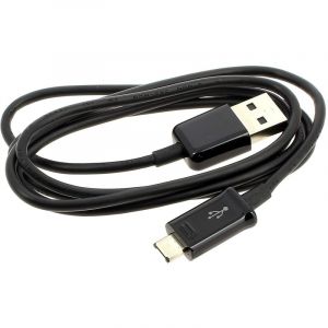 Samsung Cable usb - micro usb 1m noir pour Mobile Haier, Mobile, Mobile Alcatel, Mobile Motorola, Mobile Sony, Mobile Logicom,
