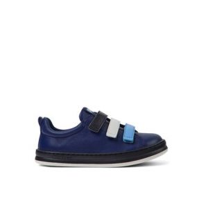 Camper Sneaker Runner Four Twins cuir Bleu - Couleur Bleu - Taille 34