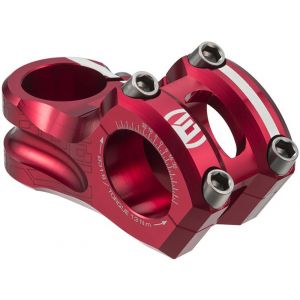 Elevn TECHNOLOGIES Potence ajustable Ø31,8mm, rouge 57mm Potences Dirt & BMX