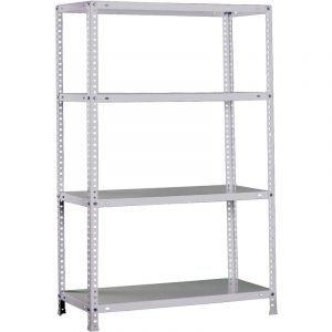 &Eacute;tag&egrave;re m&eacute;tallique finition galvanis&eacute;e 4 niveaux 1500 SimonRack