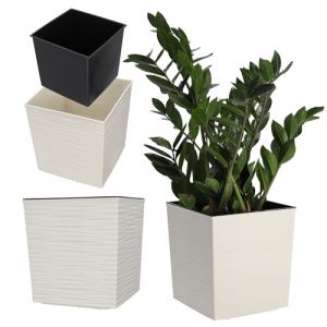 KADAX Cache-pot pour Pot de Fleurs avec Insert Couleurs 30 cm