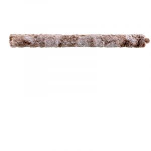 Bas De Porte 80x10 Cm - Imitation Fourrure - Marron Marron