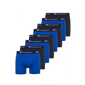 Image de Champion Lot de 8 boxers pour homme, Bleu combo, XXL